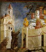 GIOTTO di Bondone Exorcism of the Demons at Arezzo china oil painting artist